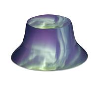 TTIGLHOH Aurora - Cappello da sole double-face, riflettente, per esterni, reversibile, per escursioni e spiaggia, colore: nero