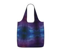 TTIGLHOH Borsa per la spesa con stampa interstellare con universo con stelle e galassie, pieghevole, leggera, 25 l, per la spesa, viaggi, pendolari