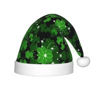 TTIGLHOH Cappello di Babbo Natale per bambini, in velluto, comodo e spesso, per le vacanze