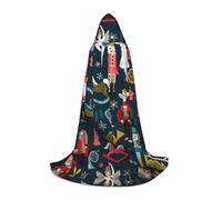 TTIGLHOH Costume da donna Schiaccianoci da balletto di danza di Natale lungo mantello vestito per adolescenti Cosplay Gear Masquerade Vampiro strega Halloween Party Costume