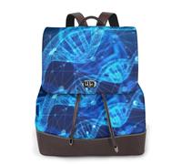 TTIGLHOH Dna Catena Foto Mini Zaino Per Le Donne Casual Piccolo Zaino Borsa Con Cinghie Regolabili