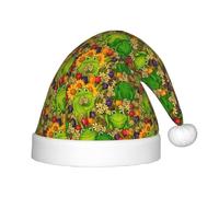 TTIGLHOH Frogchildren'S - Cappello da Babbo Natale in velluto, comodo e spesso