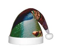 TTIGLHOH Grand Canyonchildren'S - Cappello da Babbo Natale in velluto, comodo e spesso