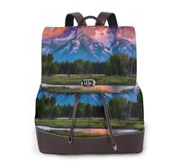 TTIGLHOH Grand Teton National Park Mini zaino per le donne casual piccolo zaino borsa con cinghie regolabili