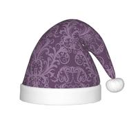 TTIGLHOH Purplechildren'S - Cappello da Babbo Natale in velluto, comodo e spesso