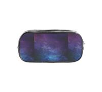 TTIGLHOH Universo con stelle e galassia Interstellar stampato trasparente portapenne organizer impermeabile cosmetici borsa portatile per strumenti artistici