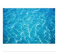 Ttincceer 150x100cm Blu Acqua di Mare Sfondo Studio Oceano Tema Fotografia Sfondo Banner Piscina Partito Decorazione Fotografia Sfondo Photo Booth Studio Oggetti di Scena