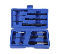 TTMA 12 Piece Bolt Stud Removal Tool, Practical Broken Nut Screw Extractor Screw and Bolt Removal Tool Kit - Drill Bit Extractor Pin, Drilling Guide