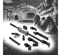 Wiltec Set Universale 11 Pezzi per Riparazione carrozzeria con Martello Scorrevole per ammaccature