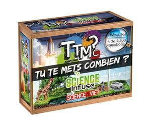 TTMC Quanto ti metti? - TTMC Science Infuse - Science & Life - Gioco da tavolo Cultura generale - Gioco d'atmosfera divertente e amichevole - Serata tra amici, famiglia, 2 a 16 Giocatori - Da 14 Anni