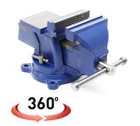 Morsa da banco Light Duty 100mm con incudine e ganascia di serraggio per sollecitazioni leggere