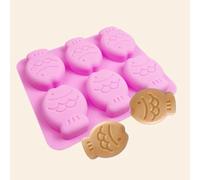 TTOA - 6 stampi in silicone per pesci di cavità | cioccolato, cubetti di ghiaccio, caramelle, gelatina | cera fuso, argilla, resina stampo