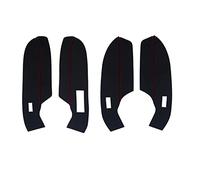 TTOILS 2/4 pezzi in pelle per interni auto pannello porta bracciolo copertura rivestimento, per VW Polo 2011 2012 2013 2014 2015 2016 solo Hatchback