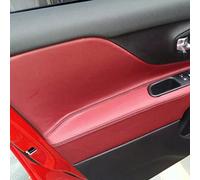TTOILS 4 pezzi in pelle microfibra per interni auto pannello porta bracciolo copertura rivestimento, per Jeep Renegade 2015 2016 2017 accessori