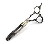 TTOOGO Scears da taglio dei capelli a doppia spada da 6,0 pollici - forbici da barbiere professionali con motivo damasco, acciaio da 9cr per lo stile del salone di precisione,B
