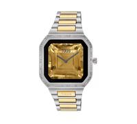 TTOUS B-Connect Smartwatch 3000139000 - Two-Tone Steel, Zirconia-Set Bezel, 36 × 36.5 mm