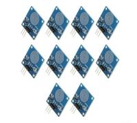 Ttp223 - Modulo sensore digitale capacitivo touch con funzione autobloccante per Arduino e Raspberry Pi Progetti Smart Home Automation Systems Blue Pcb 24 x 24 x 7,2 mm, confezione da 20