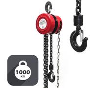 TTParanco a catena Capacità 1000 kg Catena 3 m Facilita il sollevamento di caric