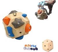 TTPOLONG Blocchi di masso fatti a mano 3D Strumento di allenamento per le dita per scalatori Costruire forza e precisione Strumento di allenamento delle dita Regalo per arrampicatori