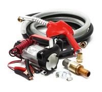 TTPompa autoadescante per diesel gasolio 12V/10W 40 l/min con pistola automatica