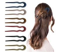 TTPSRY 6 Pezzi Forcine Capelli a U Forma Pettine Chignon Accessori Acconciatura Fermaglio Raccolto Elegante Professionale