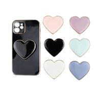 TTPSRY 6 Pezzi Supporto Impugnatura Telefoni Cellulari Grip Airbag Supporto Base Estensibili Supporti Decorare Accessori con Cuore per Selfie Video(Multicolore)