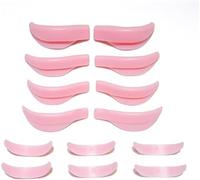 TTPSRY 7 Paia Bigodino per Ciglia Perm Pad in Silicone Riutilizzabili - Lifting di Diversa Lunghezza Fai da Te - Strumento di Bellezza Trucco per Ciglia Ricci Permanente