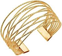 TTPSRY Bracciale Avvolgente Oro Boho Braccialetto Spirale Elegante Bracciale Minimalista Strati per Braccio Superiore Bracciali Regolabile Metallo Gioielli Regalo per Moglie Amiche Amica (Oro)