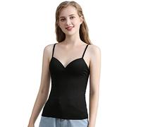 TTPSRY Canotte Donna Estive Tank Top Canotta con Spalline Sottili a Cuore Maglietta Cotone Elegante Abbigliamento Estivo Camicia Senza Maniche T Shirt Casual Magliette Canottiera