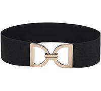 TTPSRY Cintura Elastica Donna Elegante Fibbia Metallica Decorativa Accessorio moda Abbigliamento Femminile Vestiti Casual