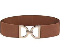 TTPSRY Cintura Elastica Donna Elegante Fibbia Metallica Decorativa Accessorio moda Abbigliamento Femminile Vestiti Casual