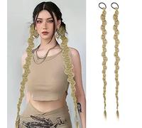 TTPSRY Coda di Cavallo Extension 70cm Lunghi Posticci Treccia Capelli Ponytail Finta Lisci Estensione dei Sintetica