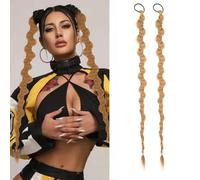 TTPSRY Coda di Cavallo Extension 70cm Lunghi Posticci Treccia Capelli Ponytail Finta Lisci Estensione dei Sintetica