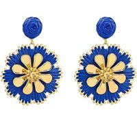 TTPSRY Orecchini Donna Pendenti Fiore Vintage Eleganti Gioielli Moda Accessori Bijoux Regalo Matrimonio Cerimonia Festa Compleanno Anniversario