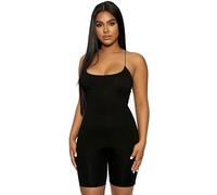 TTPSRY Pagliaccetto Donna Tuta Yoga Monopezzi e Tutine Jumpsuit Sportivo Aderente Sexy Pantaloncini Senza Maniche Fitness (Croce M)