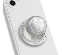 TTPSRY Supporto Magnetico Smartphone Sfera Cristallo Effetto Madreperla Cuscinetto Aria Rotazione 360° Compatibile Tutti Dispositivi