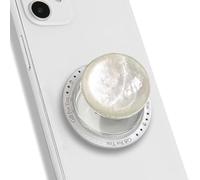 TTPSRY Supporto Magnetico Smartphone Sfera Cristallo Effetto Madreperla Cuscinetto Aria Rotazione 360° Compatibile Tutti Dispositivi