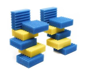 TTRicambio filtro laghetti SunSun Bio CBF-350C Set completo di spugne filtranti