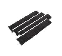 Wiltec Spazzole di ricambio 62 cm per spazzatrice da prato da 120 cm 4 pezzi Trattorino tosaerba