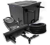 TTSet Filtro 12000l Chiarificatore laghetto 36W Pompa NEO8000 70W Tubo 25m