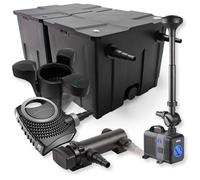 TTSet filtro a 2 camere 60000l chiarificatore UVC 18W pompa 70W pompa fontana