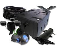 TTSet filtro SunSun per 60.000l Chiarificatore 24W Pompa ECO 100W Tubo 25m Skimm