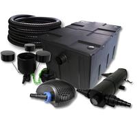 TTSet filtro SunSun per 60.000l Chiarificatore 24W Pompa ECO 40W Tubo 25m Skimme