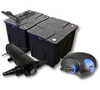 TTSet Filtro SunSun per laghetto da 60.000 l Chiarificatore 24W Pompa ECO 100W