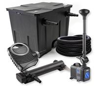 TTSet laghetti filtro 12000l chiarificatore 24W pompa tubo pompa fontana