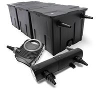 TTSet laghetti Filtro 90000l Pompa 80W Chiarificatore UVC 36W
