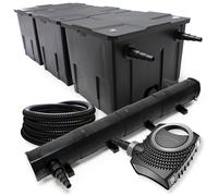 TTSet per laghetti da 90000l Filtro Chiarificatore UVC 72W Pompa 80W e tubo da 2