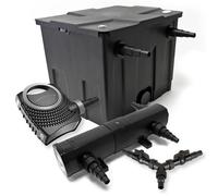TTSet per laghetti filtro 12000l chiarificatore UVC 18W pompa NEO8000 70W