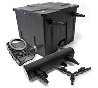 TTSet per laghetti filtro 12000l chiarificatore UVC 24W pompa NEO8000 70W