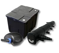 TTSet per laghetti filtro 12000l chiarificatore UVC 72W pompa CTF ECO 40W